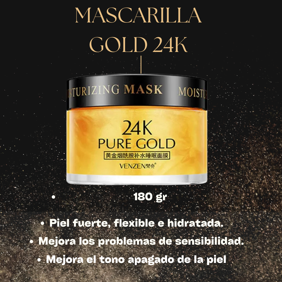 MASCARILLA GOLD24K